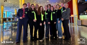 Teamfoto ROS Friesland tijdens Fries symposium Hechte Wijkverbanden