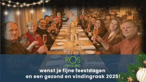 ROS Friesland wenst je fijne feestdagen en een gezond en vindingraak 2025!