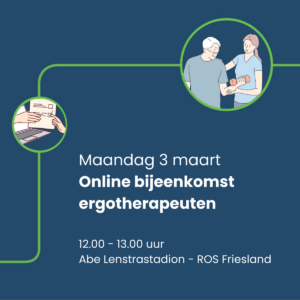 Online bijeenkomst ergotherapeuten